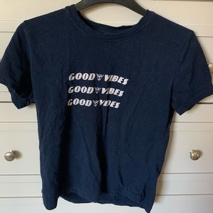 Brandy Melville cropped tee